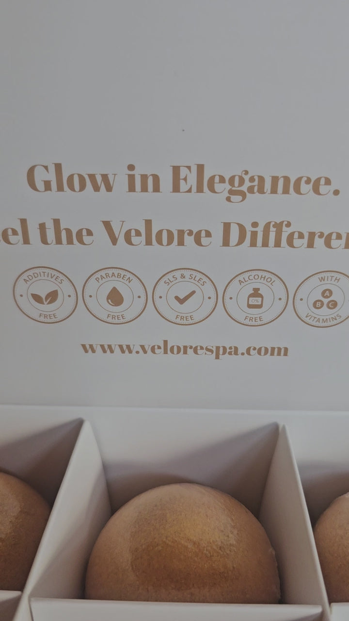 Velore Gold Bathbombs Set